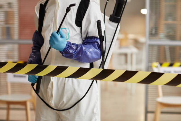 Professional Biohazard Cleanup technician working in Ellsworth, MN